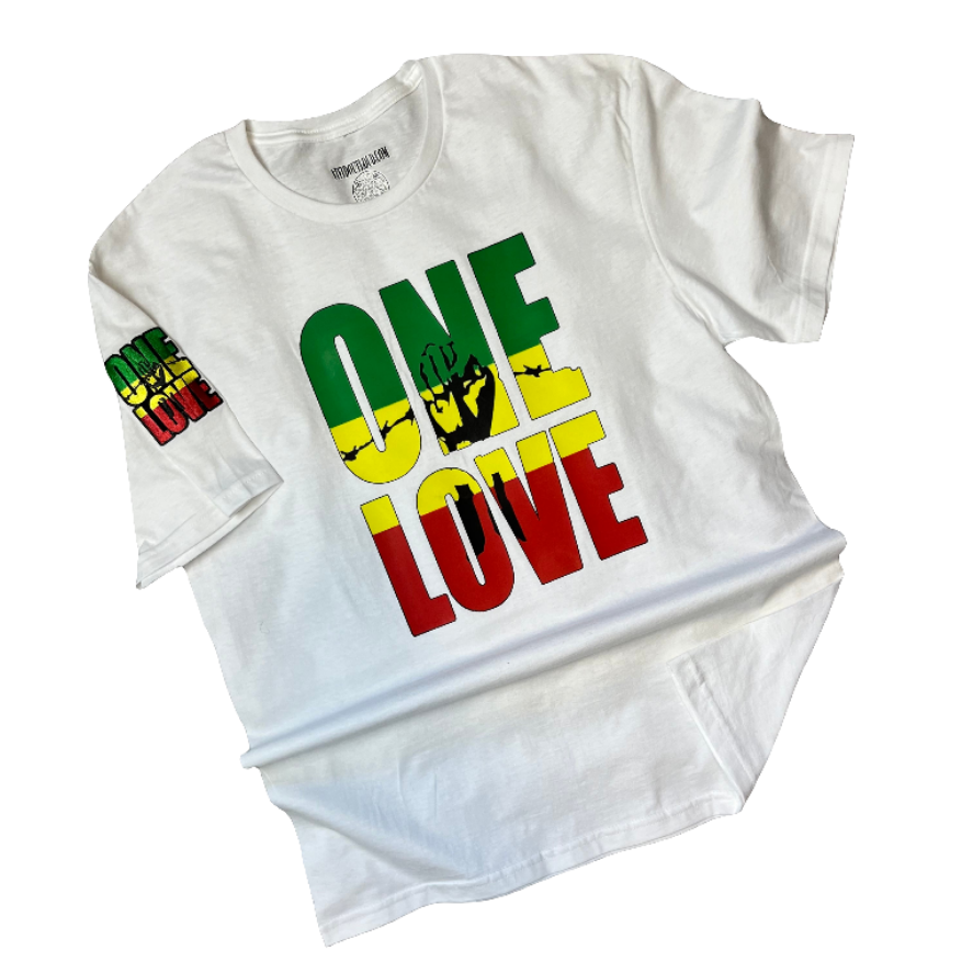 #OneLove T-Shirt by #vividoutloud.com