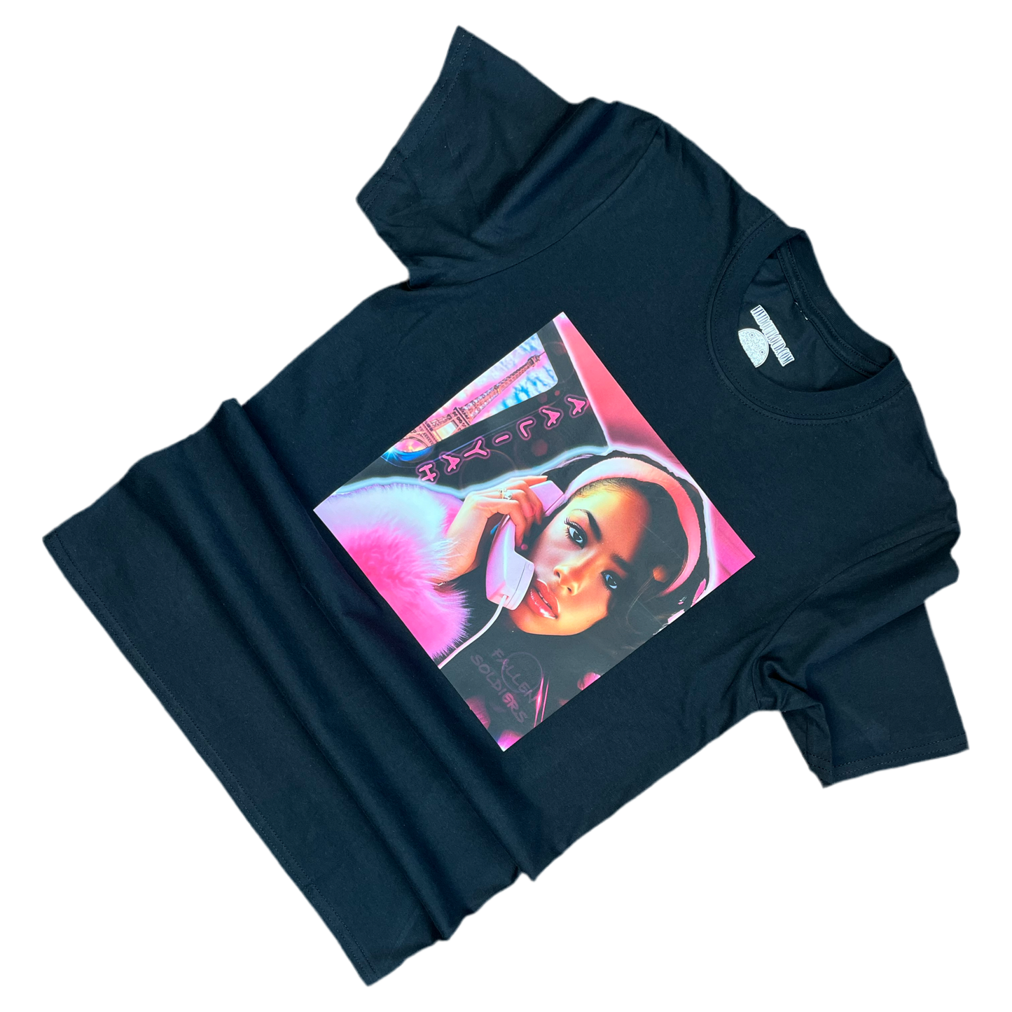 #Aaliyah Fallen Soldier T-Shirt by #vividoutloud.com