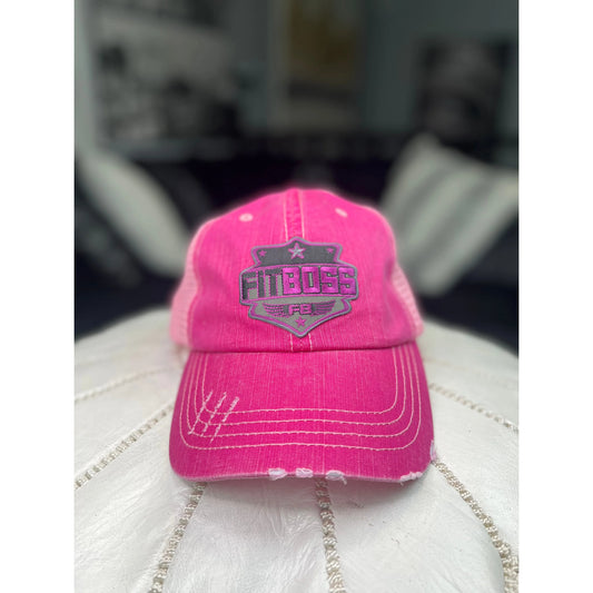 #PinkMuscle Cap by FITBOSS